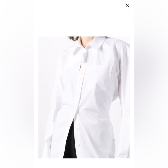 Alexander Wang white cotton shirt - Picture 1 of 11